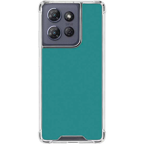 Teal Moto G Play 5G (2025) Clear Case